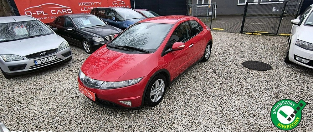 kujawsko-pomorskie Honda Civic cena 18900 przebieg: 303500, rok produkcji 2007 z Bydgoszcz